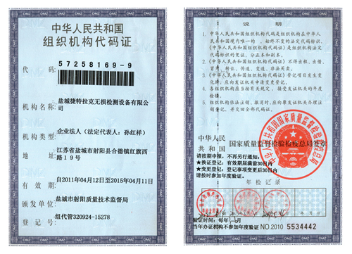 組織機構代碼證